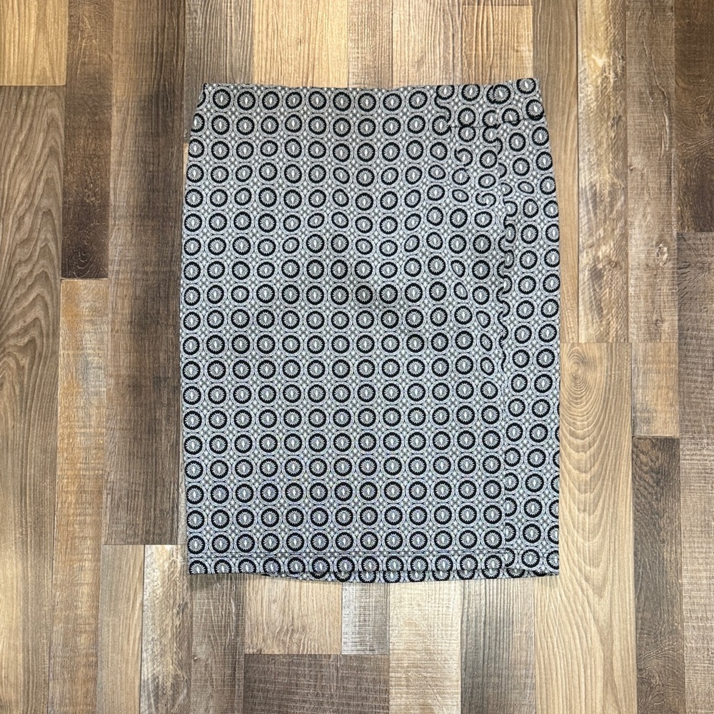 Black and white Patterned Skirt